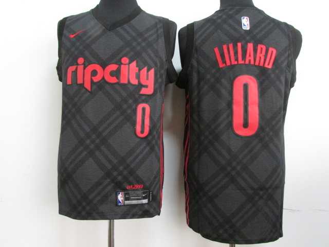 Blazers 0 Damian Lillard Black 2018-19 City Edition Nike Swingman Jerseys,We sell and wholesale Blazers 0 Damian Lillard Black 2018-19 City Edition Nike Swingman Jerseys on line form chian!